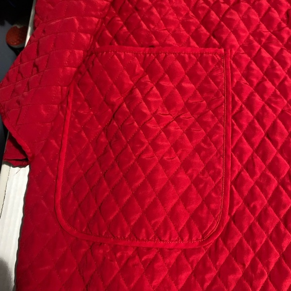 Jones New York Red Quilted Varsity Jacket - Picture 11 of 11